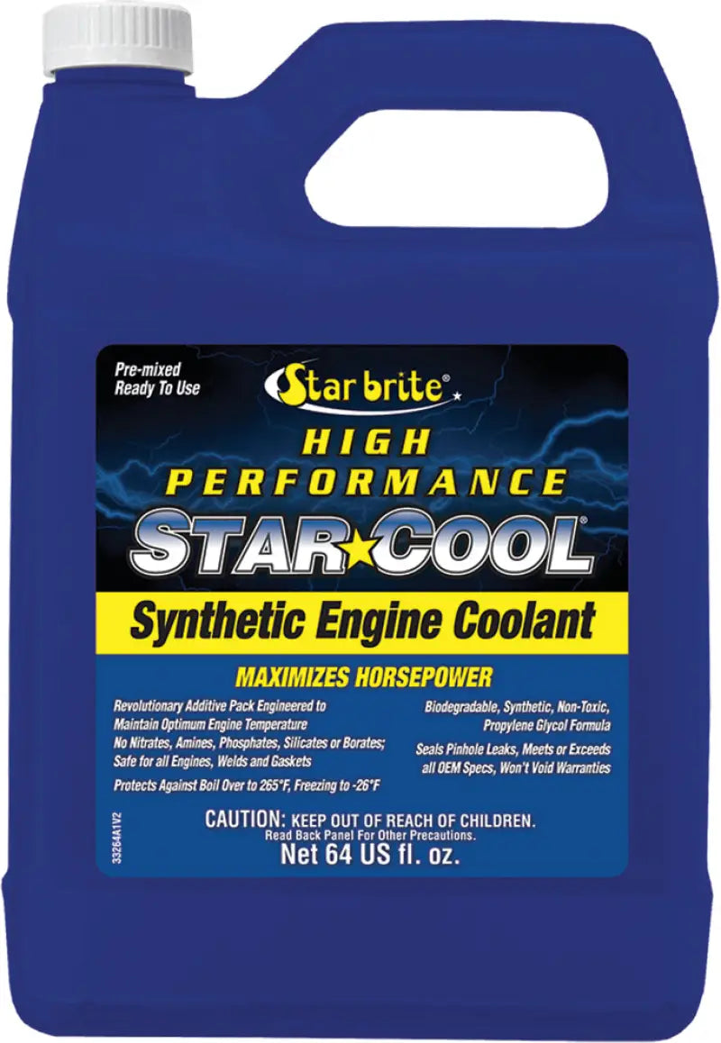 33264 Star Brite Star Cool Synthetic Engine Coolant 64Oz wps-57-1155