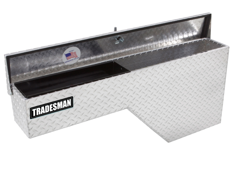 Tradesman Aluminum Fender Well Truck Tool Box (48in.) - Brite tra8225