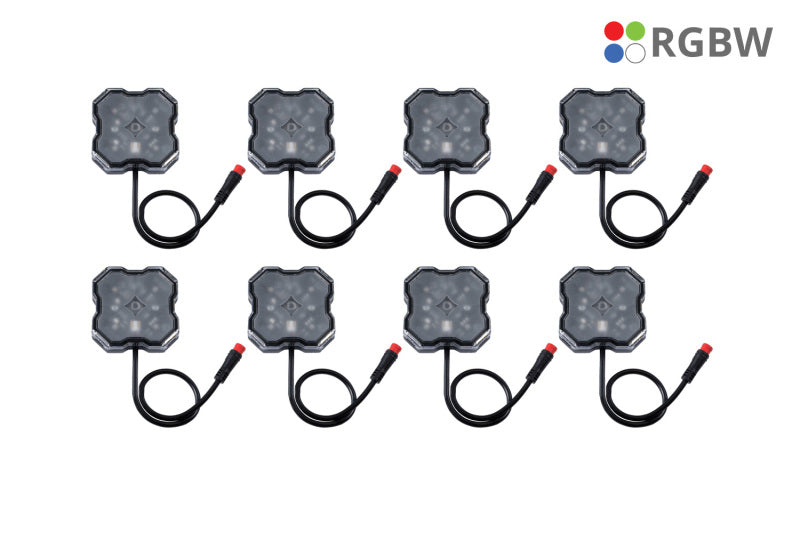 Diode Dynamics Stage Series RGBW LED Rock Light (8-pack) - DD7454 dioDD7454