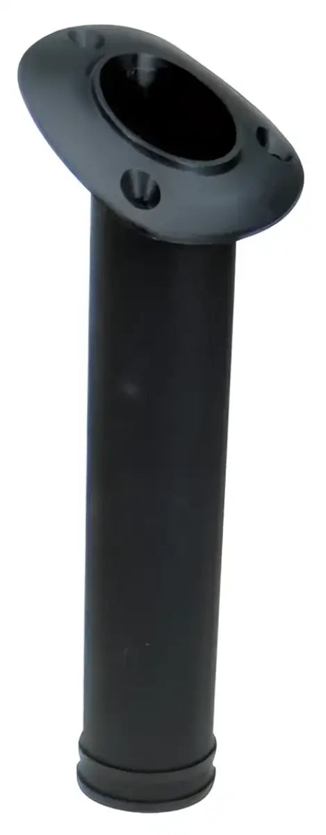 3447BP Whitecap Flush Mount Rod Holder - Blk w7e3447bp