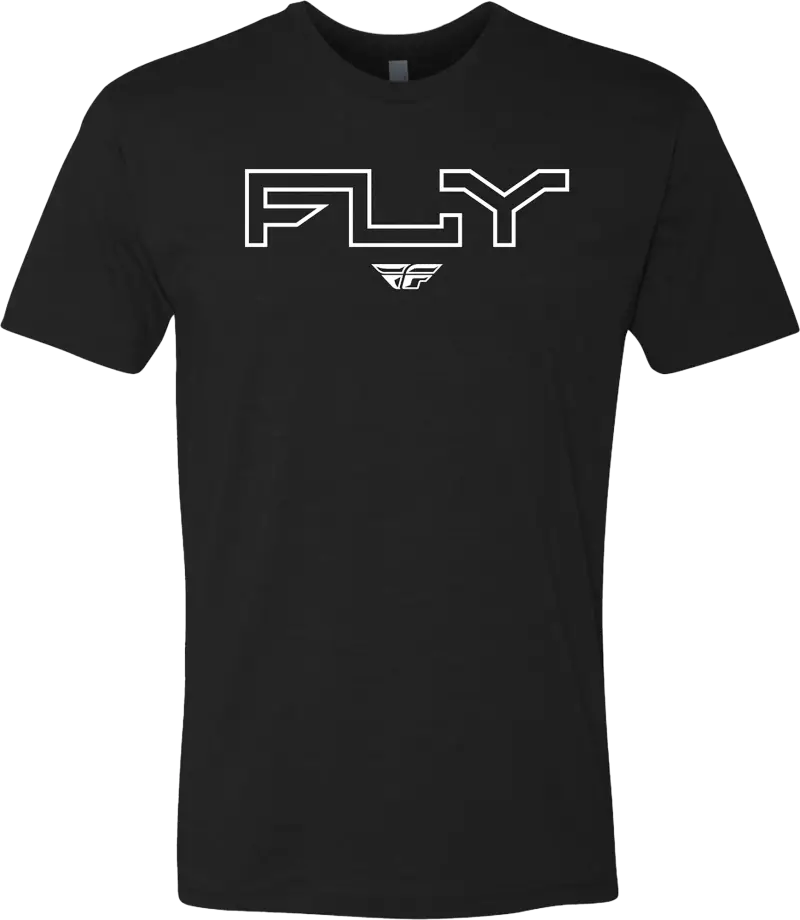 354-0308YL Youth Fly Edge Tee Black Yl wps-354-0308yl
