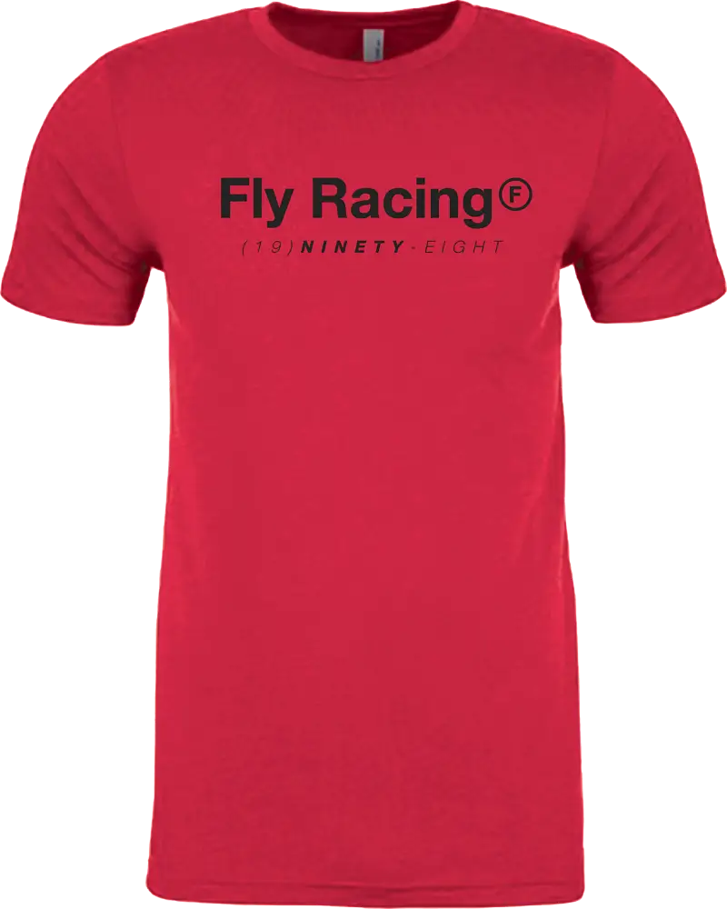 354-0316L Fly Trademark Tee Red Lg wps-354-0316l