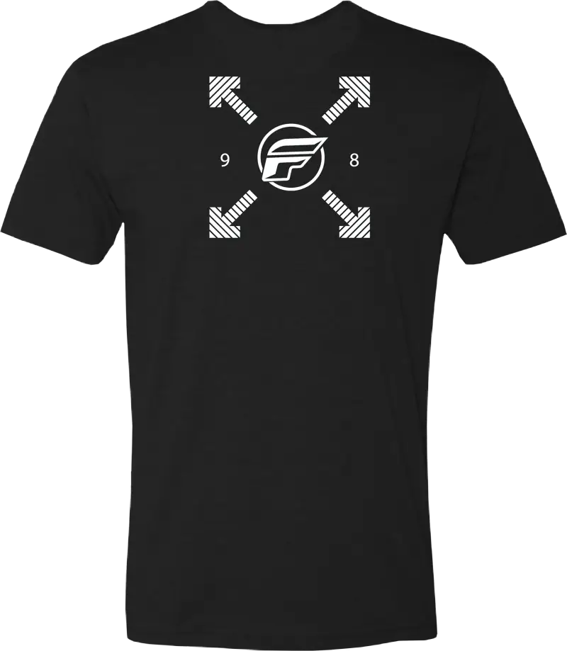 354-0322S Fly Lost Tee Black Sm wps-354-0322s