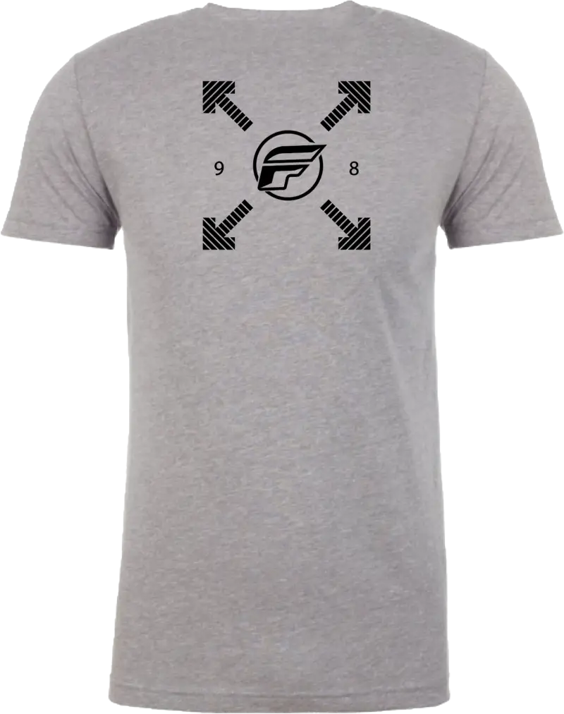 354-0323YS Youth Fly Lost Tee Dark Grey Heather Ys wps-354-0323ys