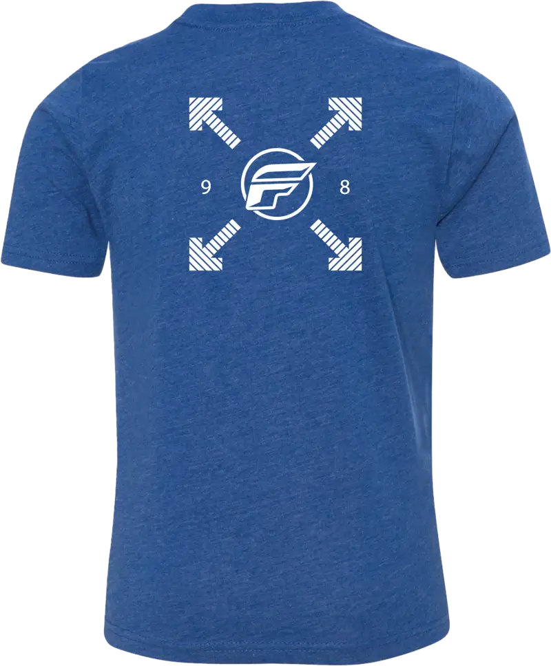 354-0324YS Youth Fly Lost Tee Royal Blue Ys wps-354-0324ys