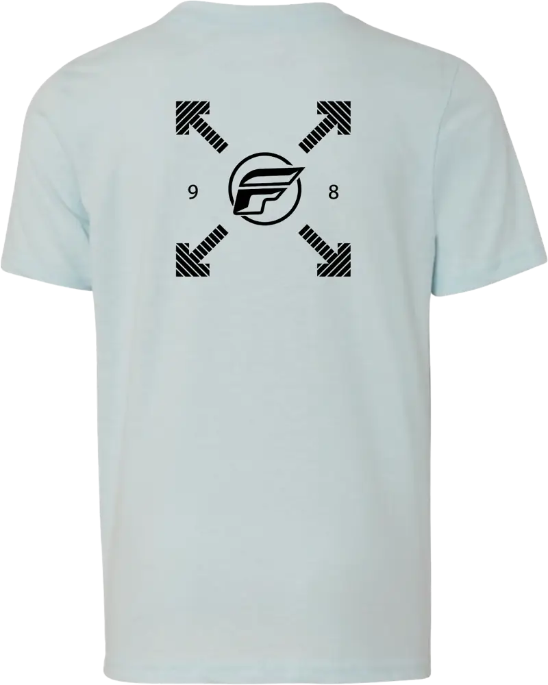 354-0325YL Youth Fly Lost Tee Ice Blue Yl wps-354-0325yl