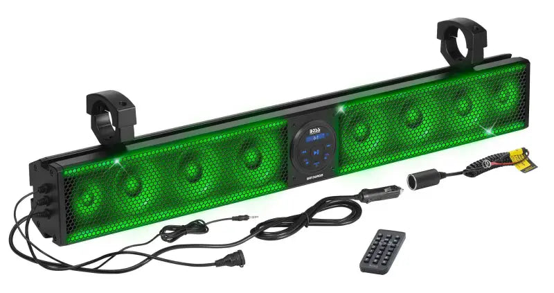36" Riot Sound Bar With Rgb 8 Speakers Fits 1.5 2.0" Bars wps-63-8312