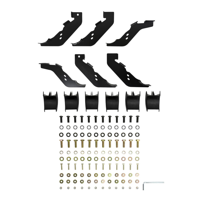 Westin PRO TRAXX 4 Oval Step Nerf Bars Black For Super Cab Model 21-24145