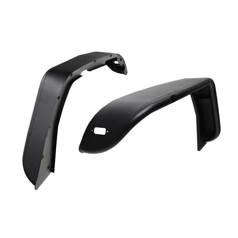 Westin Tube Fenders Front Pair Steel w/Textured Black Finish Model 62-1025