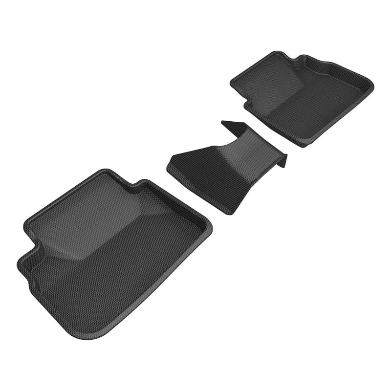 3D MAXider Kagu Black Floor Mats Row 2 Subaru WRX 2022-2025 | L1SB03621509