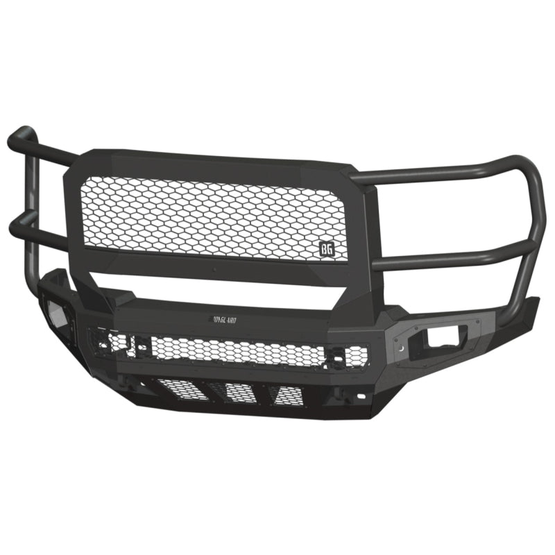 Bodyguard Freedom Front Extreme Non-Winch Sensor Cutouts W/ Mesh Grille No Camera Harness Texture Black Powder Coat Model NEF23BYTMN