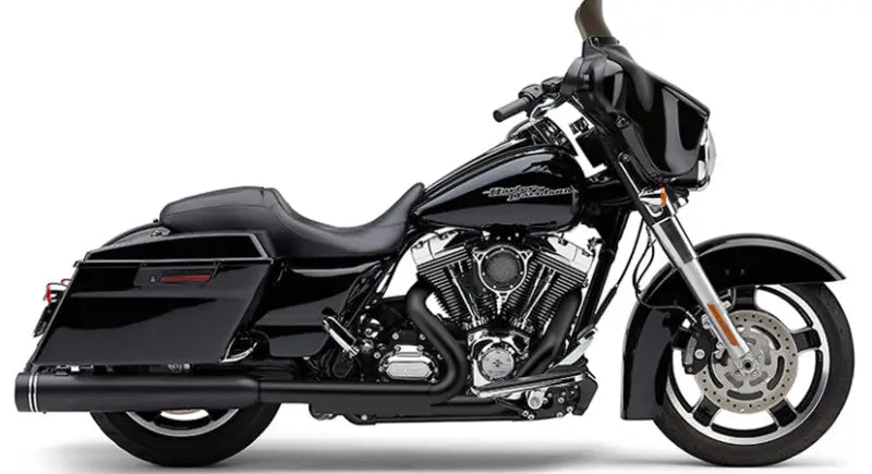 4.5" Black Groove Tip Slip-On Muffler for FLH/FLT 1995-2016 82-96046