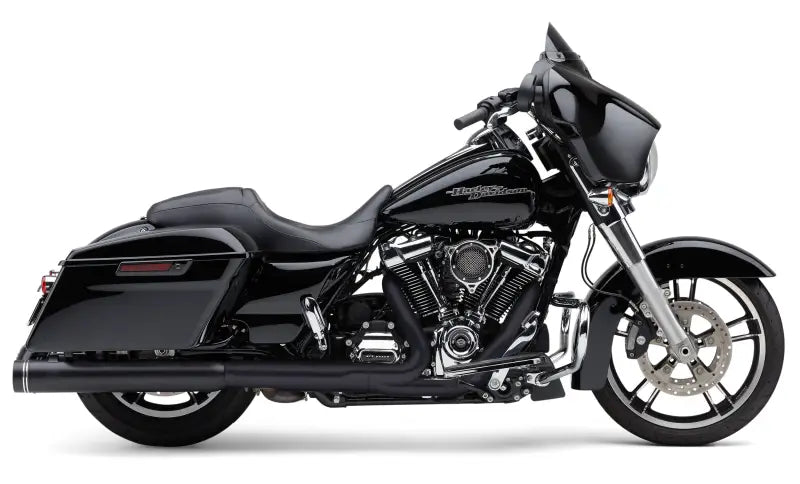 4" Black Slip-On Exhaust Tips for FLH/FLT Models (2017-2022) 82-96035