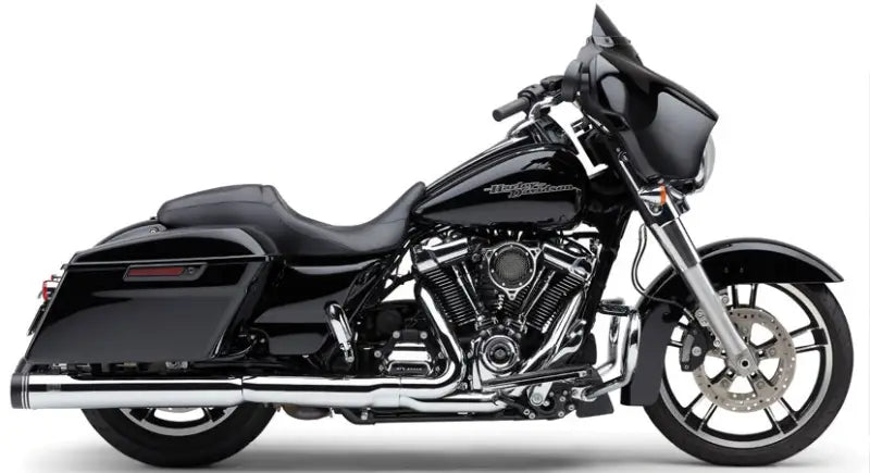 4" Chrome Slip-On Exhaust Tips for FLH/FLT 2017-2022 82-96036