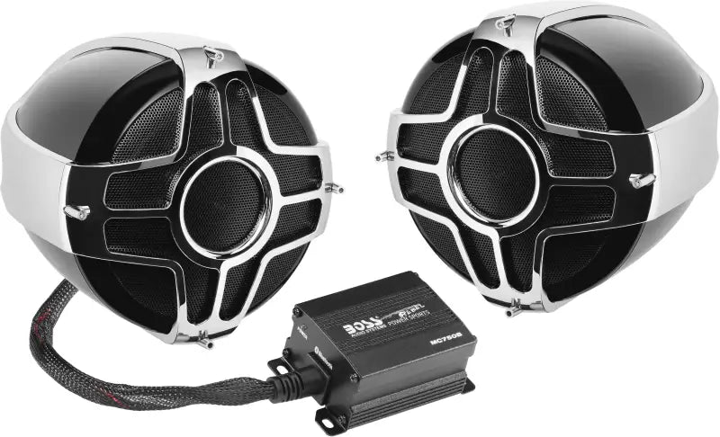 4" Handlebar Mount 1000w 2 Speaker System wps-63-8038