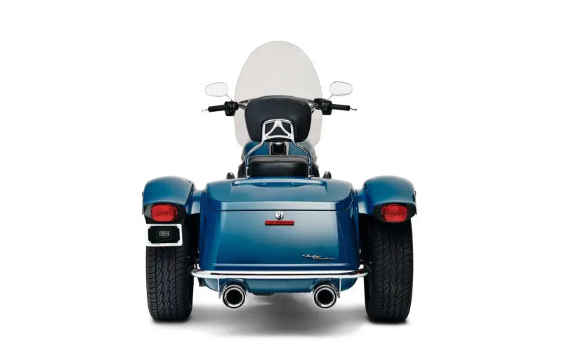 4-Inch Chrome Slip-On Exhaust for FLH/FLT 1995-2016 82-96096