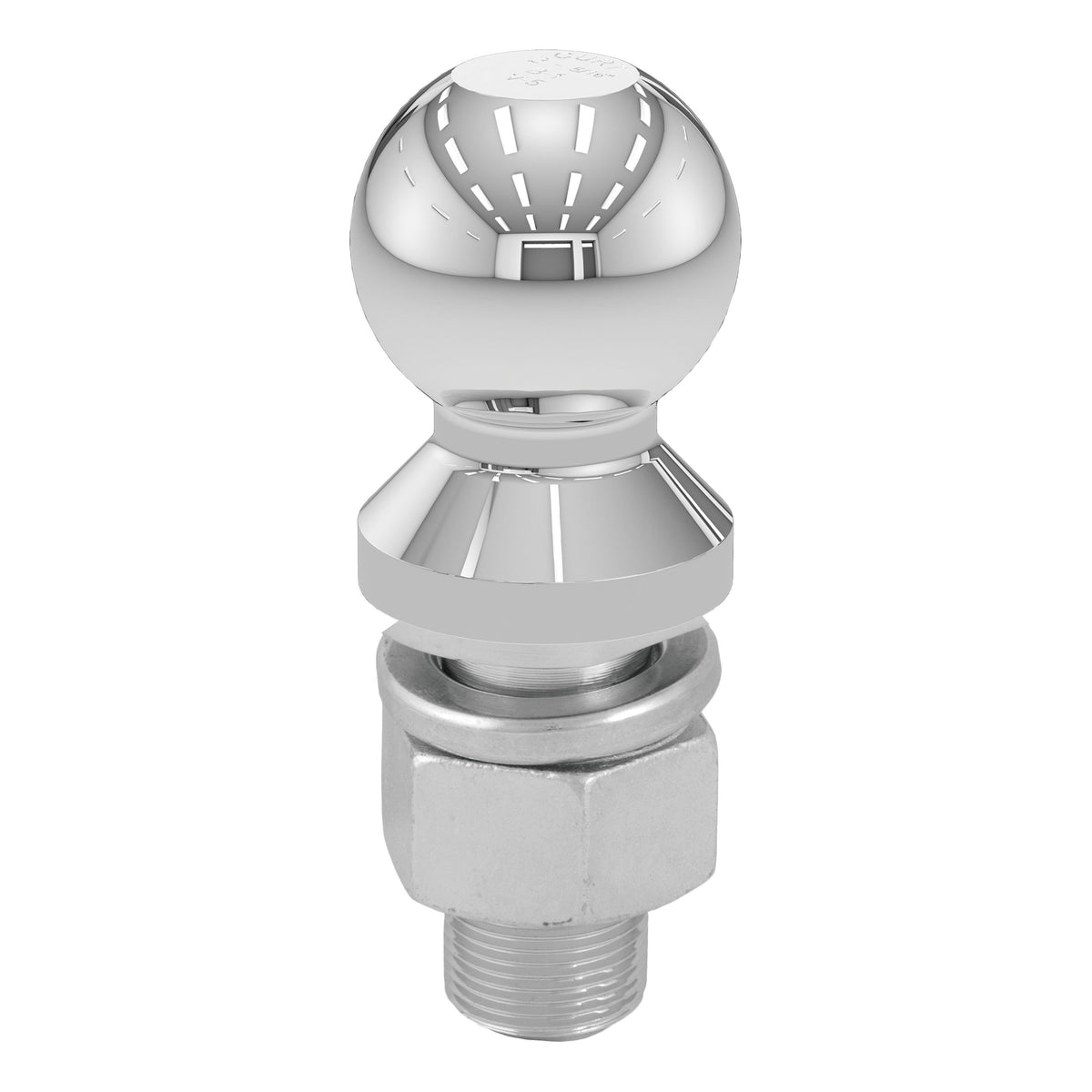 CURT Chrome Trailer Hitch Ball, 20,000 lbs, 2-5/16-Inch Diameter, 1-1/4 x 2-3/4-Inch Shank Model 40008