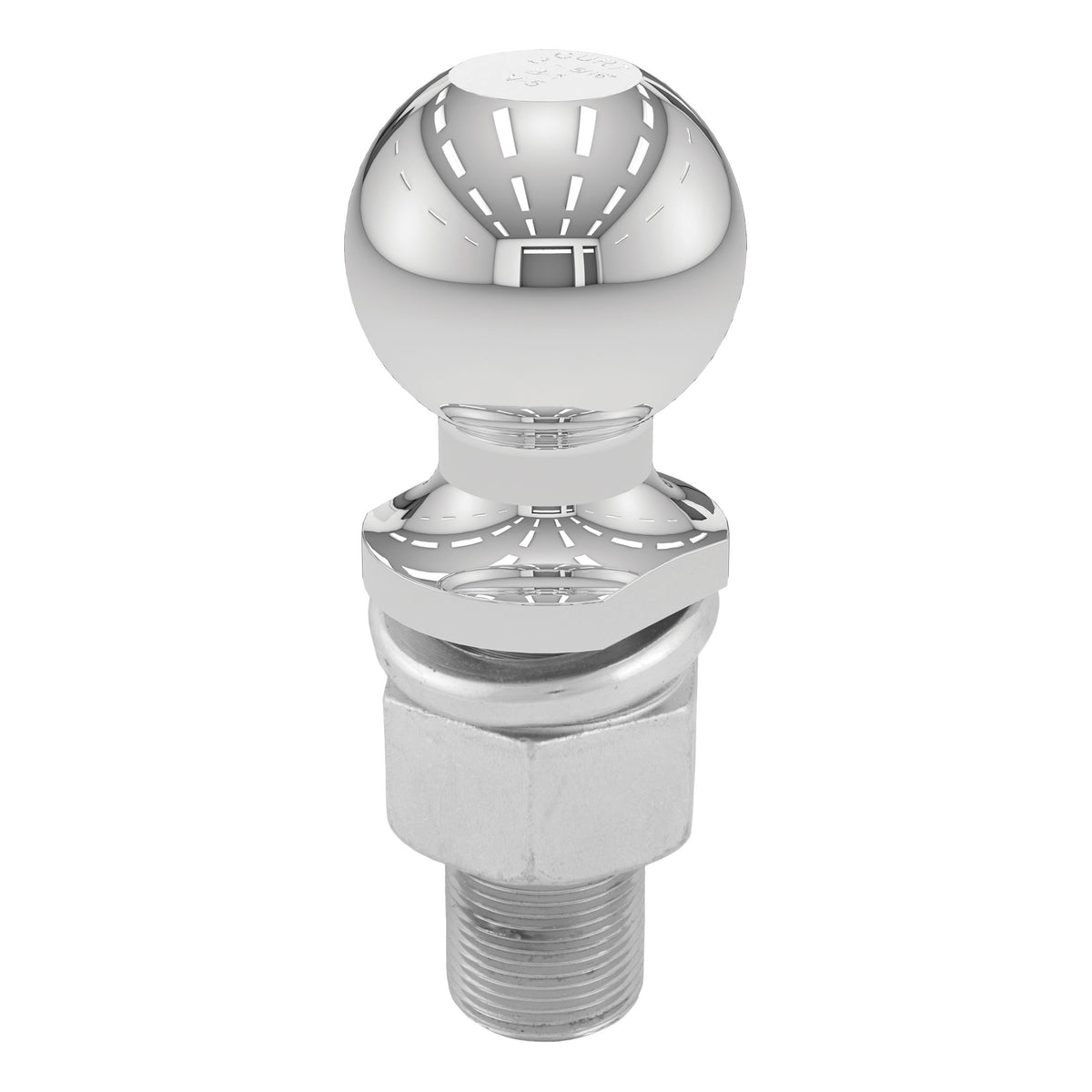 CURT Chrome Trailer Hitch Ball, 6,000 lbs, 2-5/16-Inch Diameter, 1-1/4 x 3-Inch Shank Model 40022