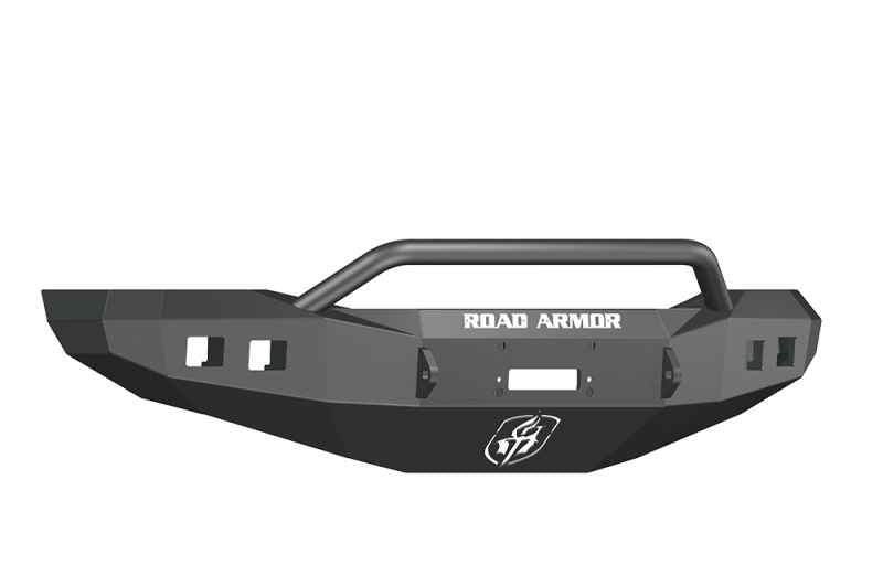 Road Armor 06-09 Dodge 2500 Stealth Front Winch Bumper w/Pre-Runner Guard - Tex Blk 406R4B