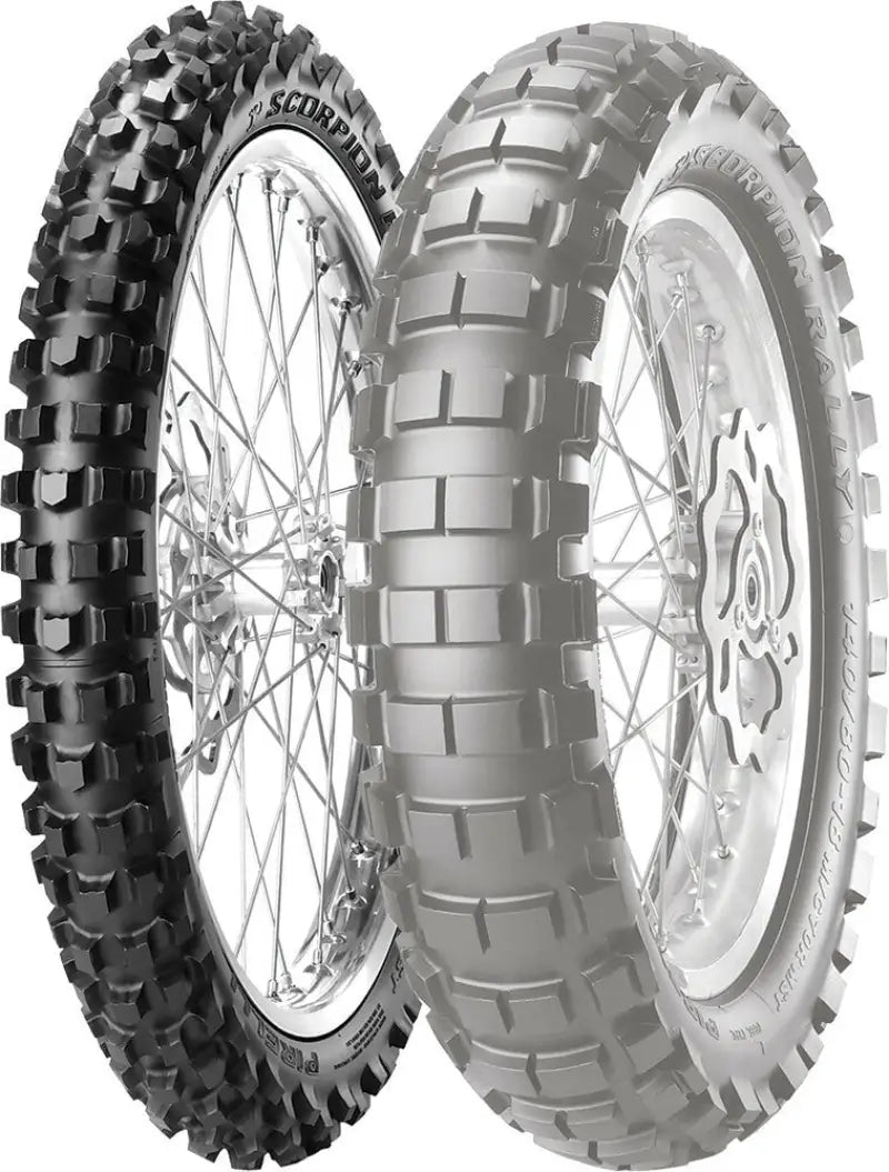 4187200 Pirelli Tire Rally Front 90/90-21 54R Bias Tl wps-871-7130