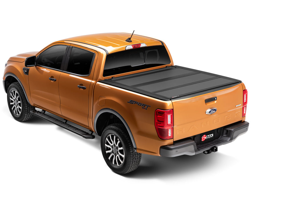 BAK BAKFlip MX4 Hard Folding Truck Bed Cover - Matte Finish - 2019-2023 Ford Ranger 5' Bed Model 448332