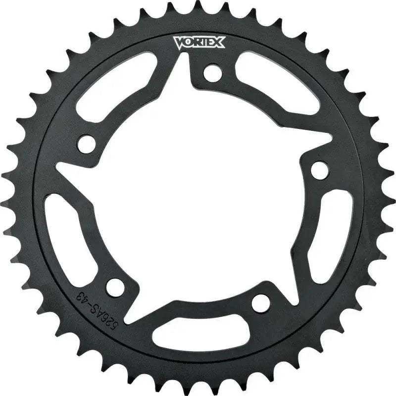 436S-40 Vortex Rear Sprocket Steel 40T-530 Blk Kaw/Suz wps-3-436s40