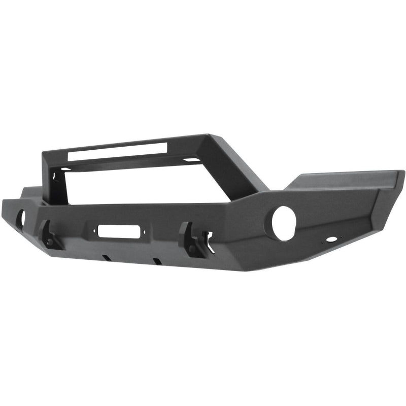 Westin WJ2 Full Width Front Bumper With LED Light Textured Black Steel Model 59-80055