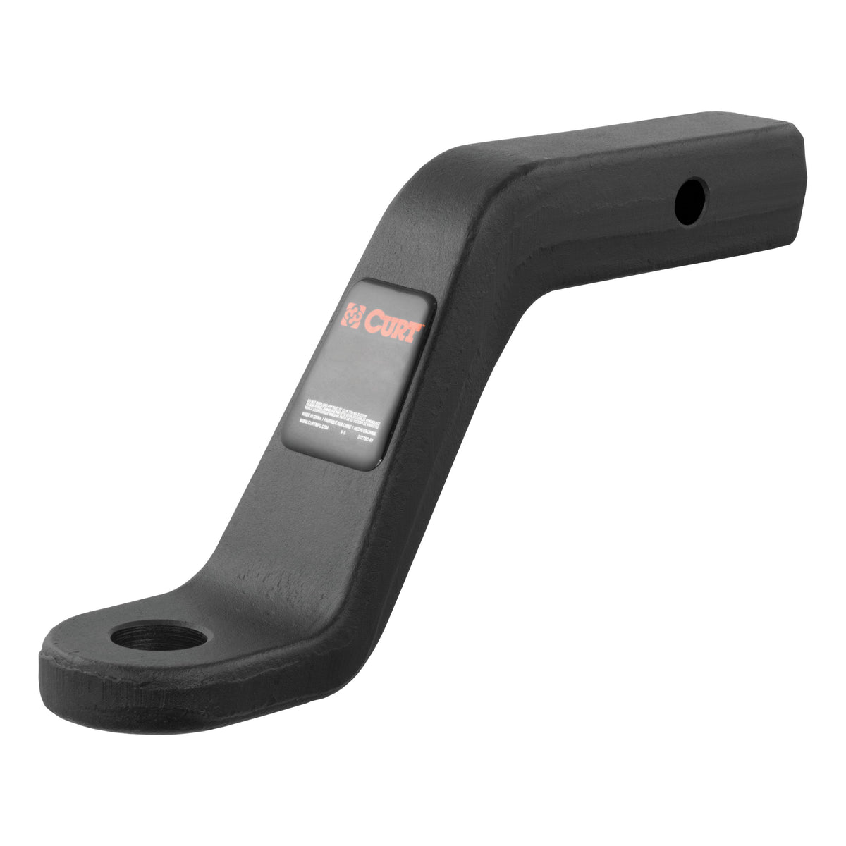 CURT Forged Trailer Hitch Ball Mount, Fits 2-Inch Receiver, 17,000 lbs, 1-1/4-Inch Hole, 6-Inch Drop, 5-Inch Rise Model 45342