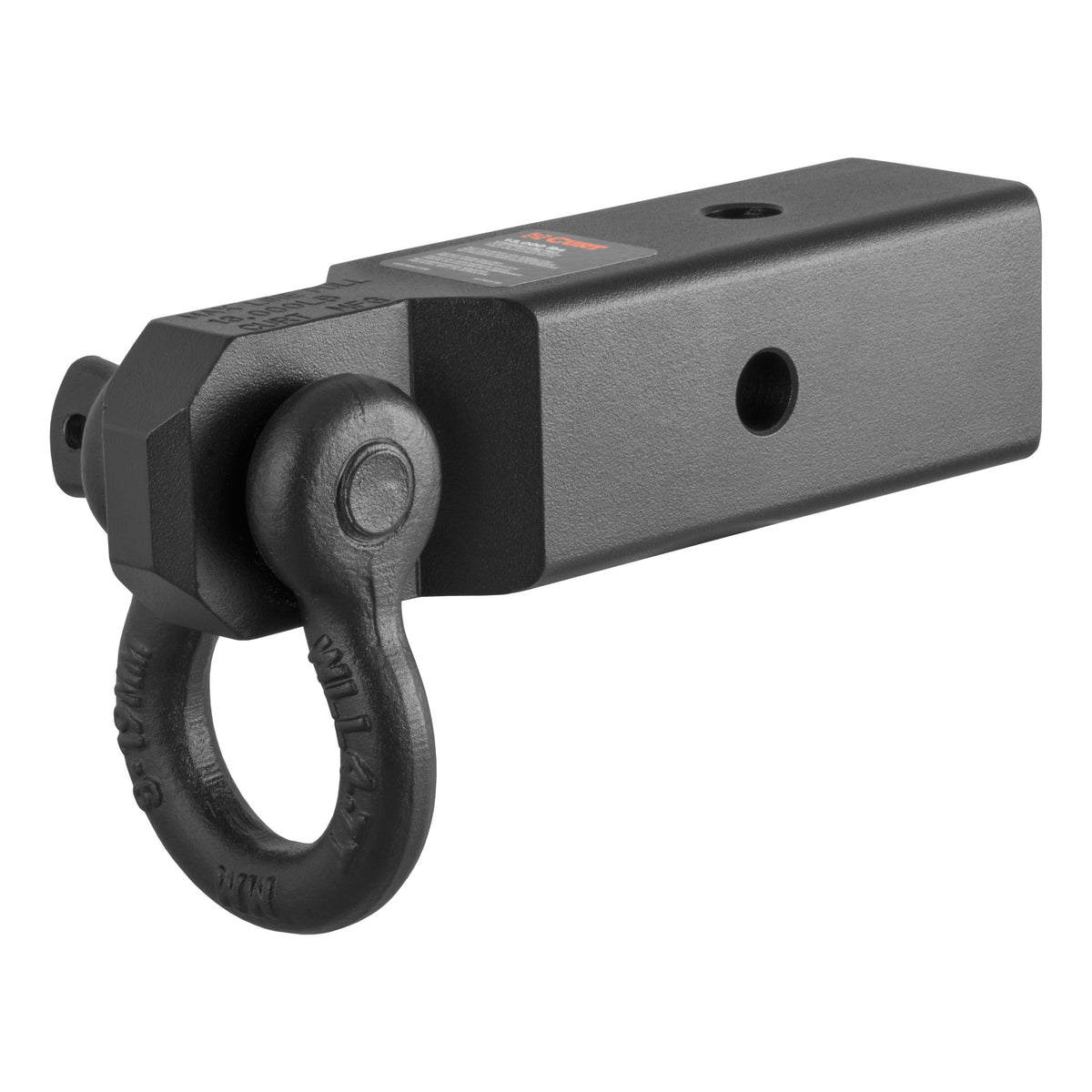 CURT D-Ring Shackle Mount Trailer Hitch, Fits 2-1/2-Inch Receiver, 13,000 lbs Model 45831