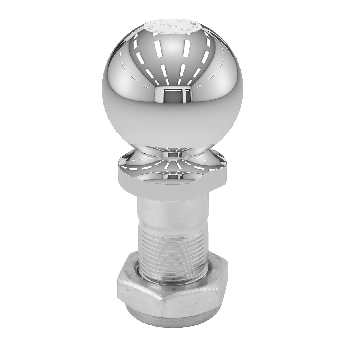 CURT Replacement 2-5/16-Inch Pintle Hitch Ball, 16,000 lbs, 1-1/4-Inch Shank Diameter Model 48830