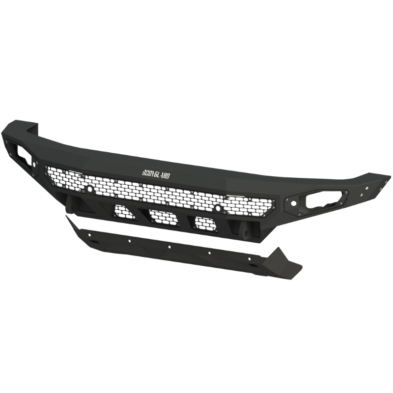 Bodyguard Freedom Front Base Non Winch Sensor Cutouts Texture Black Powder Coat Model NAF21MYTNN