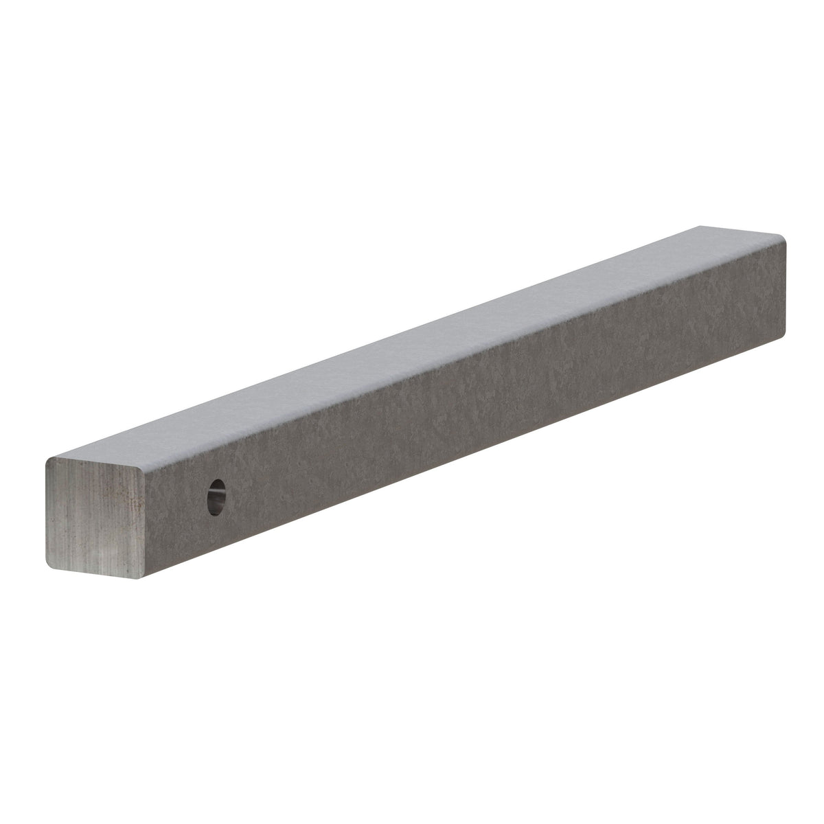 CURT 2-Inch x 24-Inch Weld-On Raw Steel Trailer Hitch Bar Shank Model 49536