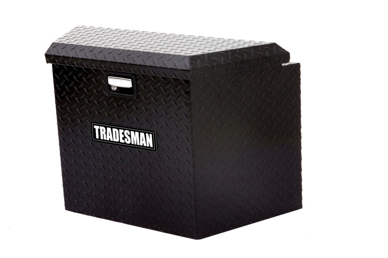 Tradesman Aluminum Trailer Tongue Storage Box (21in.) - Black tra76134T_46641374822701