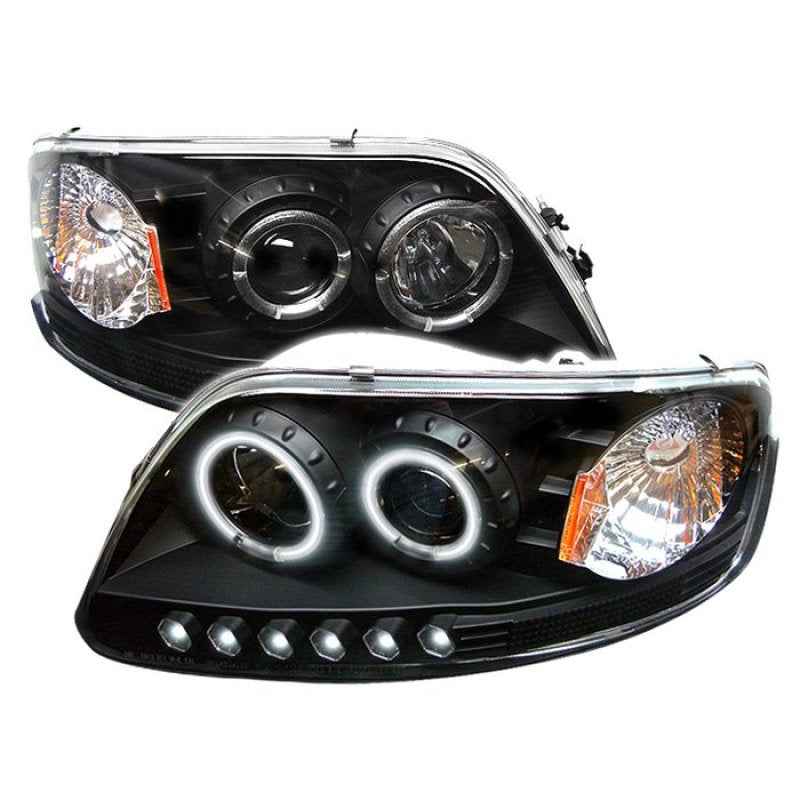 Spyder Ford F150 97-03/Expedition 97-02 1PC Projector - CCFL Halo LED Blk PRO-YD-FF15097-1P-CCFL-BK 5010292