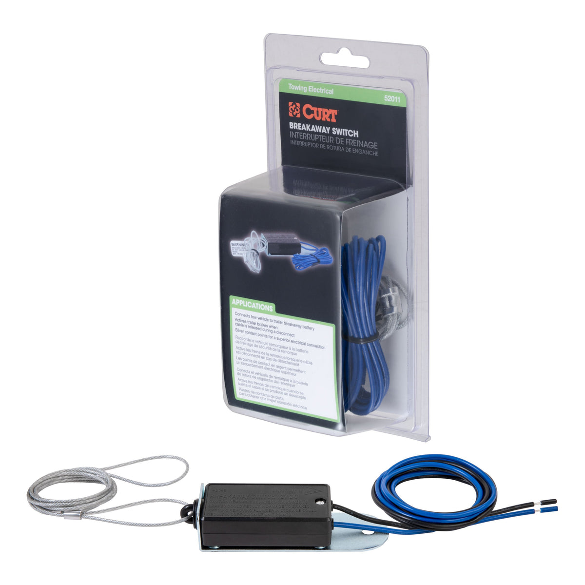 CURT Trailer Breakaway Switch Model 52011