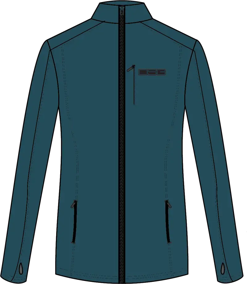 52148 Performance Fleece Zip Up Navy Md wps-462-51582m