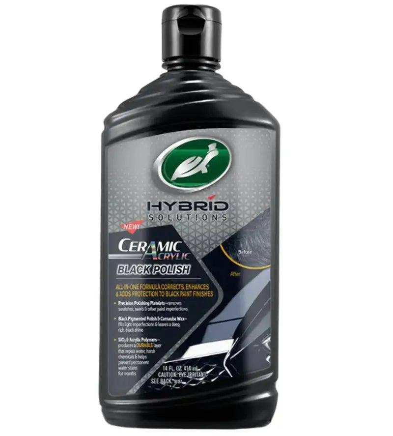 53448 Turtlewax Hs Ceramic Acrylic Black Polish t2353448