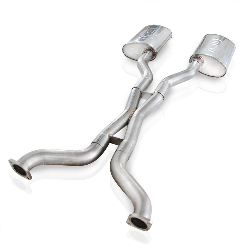 Stainless Works 2003-11 Crown Victoria/Grand Marquis 4.6L 2-1/2in Exhaust Chambered Mufflers No Tips sswCRVIC03CBNT