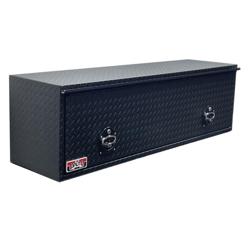 Brute 13" X 16" X 60"L HD Top Sider Diamond, W/ Flip Up Door, Black Text Model HTB60-BT