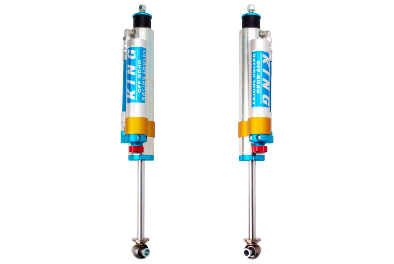 King Shocks 2010+ Nissan Patrol Y62 Rear 2.5 Dia Piggy Hose Reservoir Shock w/Adjuster (Pair) kin25001-324A