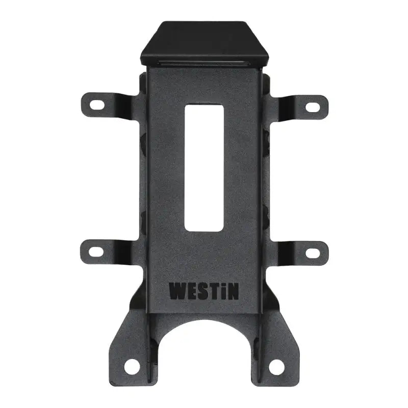 58-420055 Westin License Plate Rel Bracket;Txt Blk w1658420055