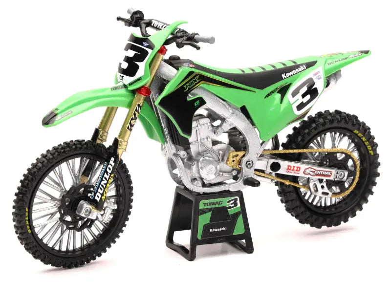 58113 New-Ray 1:12 Scale Factory Kawasaki Eli Tomac #3 Bonus #1 Sticker wps-959-0154