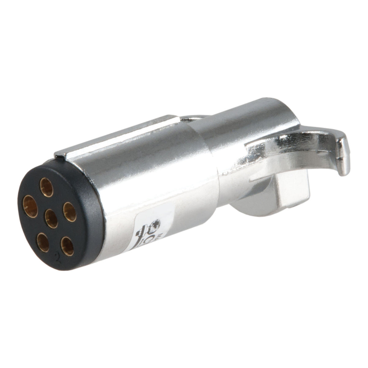 CURT Trailer-Side 6-Pin Round Wiring Harness Plug Model 58120