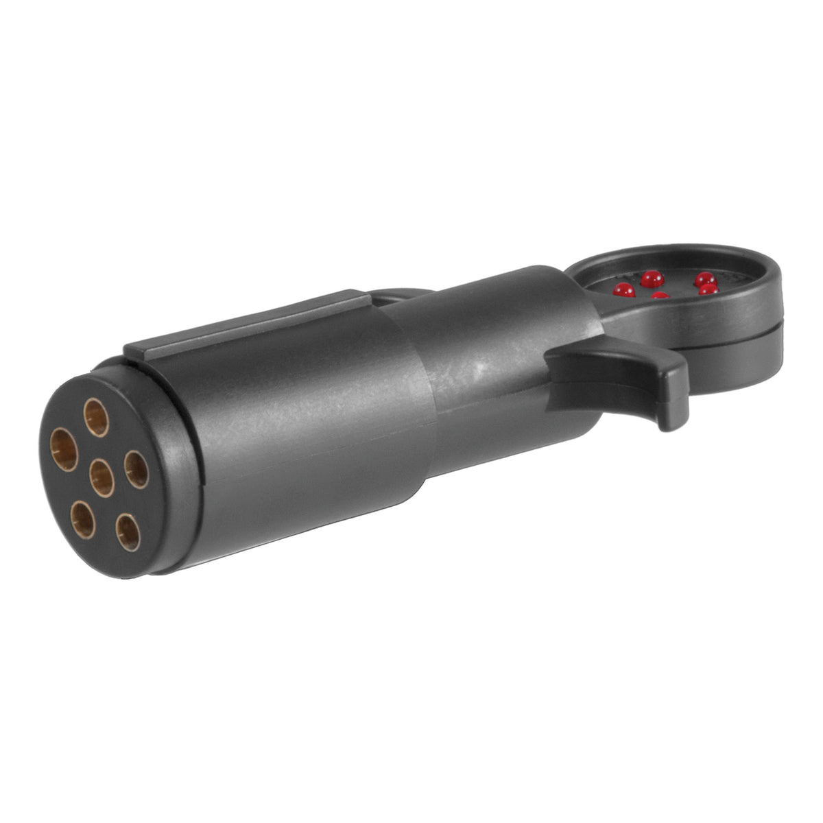 CURT 6-Pin Round Trailer Wiring Towing Vehicle Socket Tester Model 58650