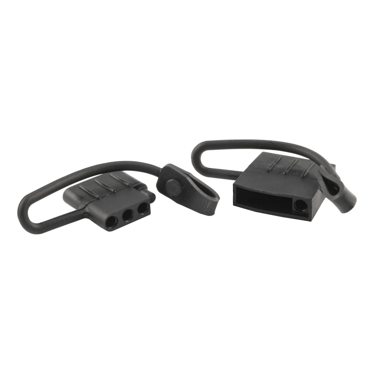 CURT Vehicle and Trailer-Side 4-Pin Flat Wiring Harness Dust Covers, 2-Pack Model 58761