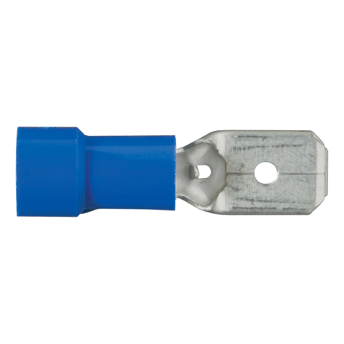 CURT 16-14 Gauge Blue Vinyl-Insulated Male Wire Quick Connectors, 100-Pack Model 59432