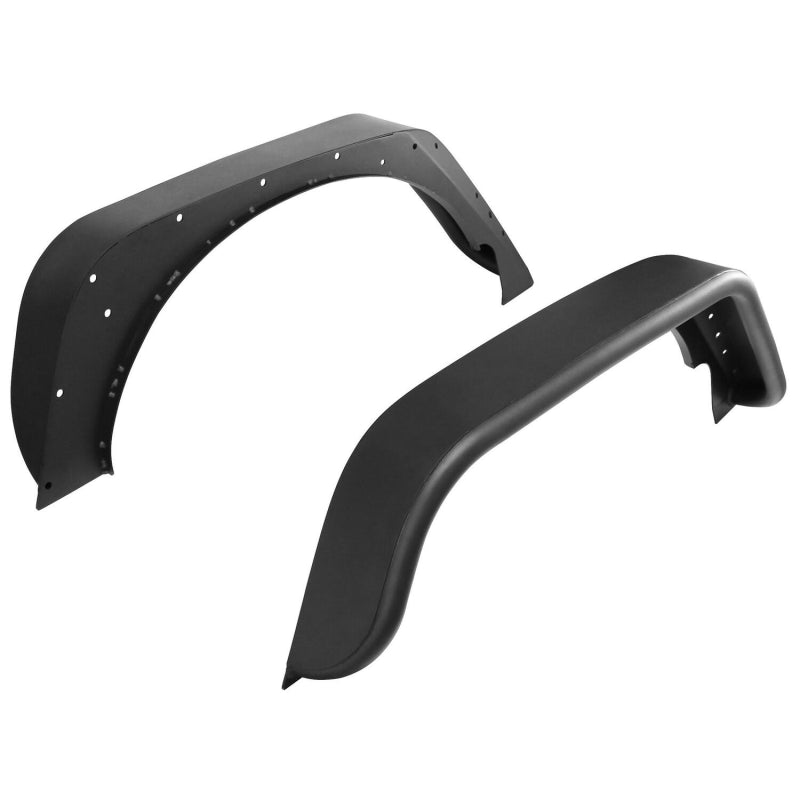Westin Tube Fenders Rear Pair Steel w/Textured Black Finish Model 62-1015