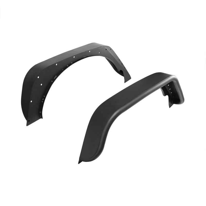 Westin/Snyper 18-20 Jeep Wrangler Tube Fenders - Rear - Textured Black 62-1035