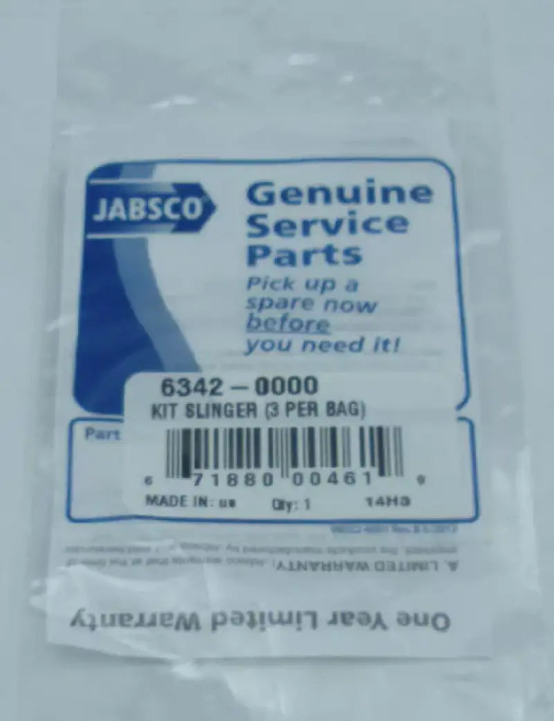 6342-0000 Jabsco Kit Slinger (3 Per Bag) j6963420000