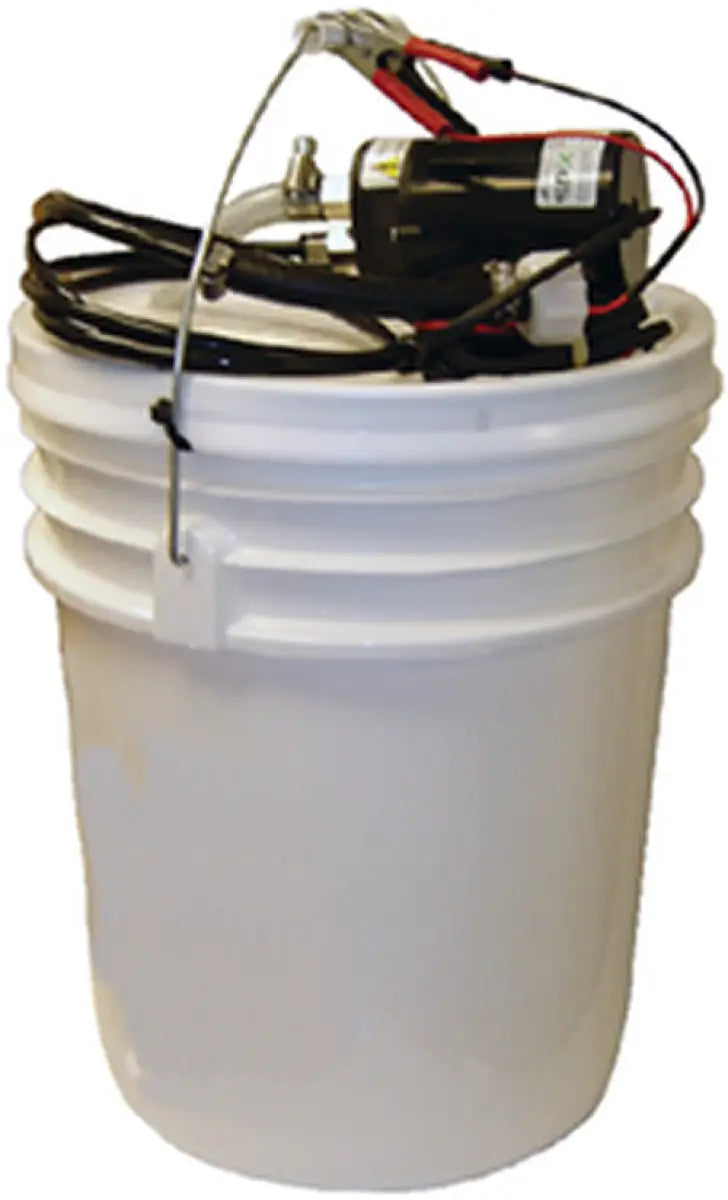 65000 Johnson Pump Oil Change Kit With 12V Pump & Pail jhp65000